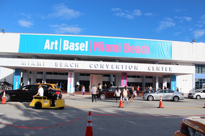 Entrance to Miami Beach 2012 at the Miami Beach, Convention Center